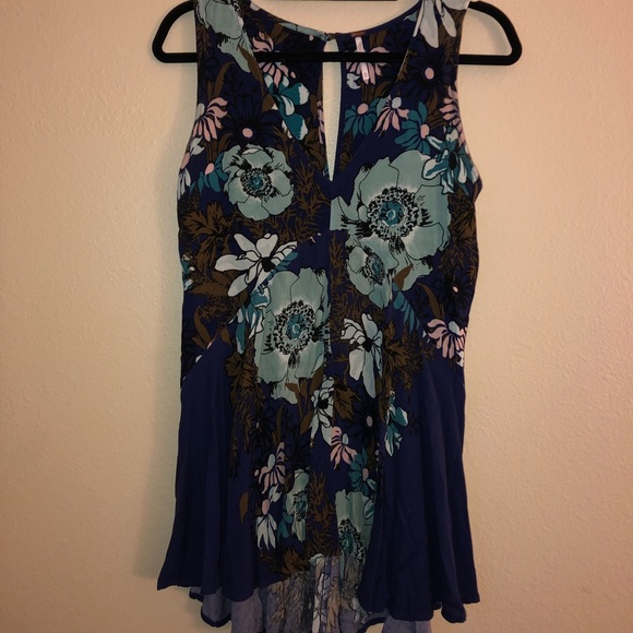 Multi-Colored Blues Sundress - Picture 1 of 3